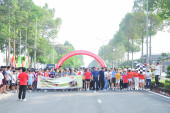 Sôi nổi ngày chạy Olympic vì sức khỏe toàn dân và Giải việt dã truyền thống huyện Đồng Phú 2025